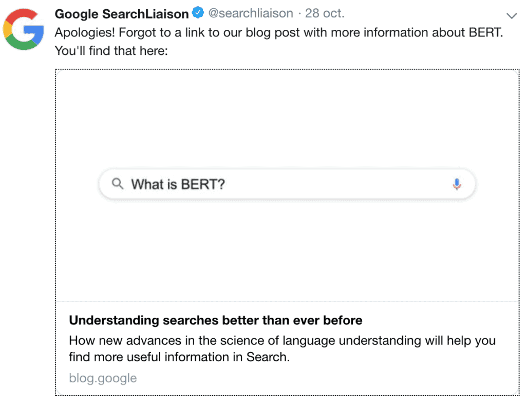 SEOCIMIENTOS(IV): Llegó BERT 1 bert searchliasion