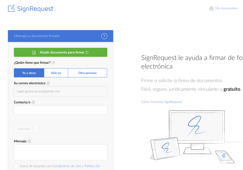 Te cuento mi experiencia con SignRequest